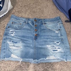 American Eagle Jean Skirt Size 12